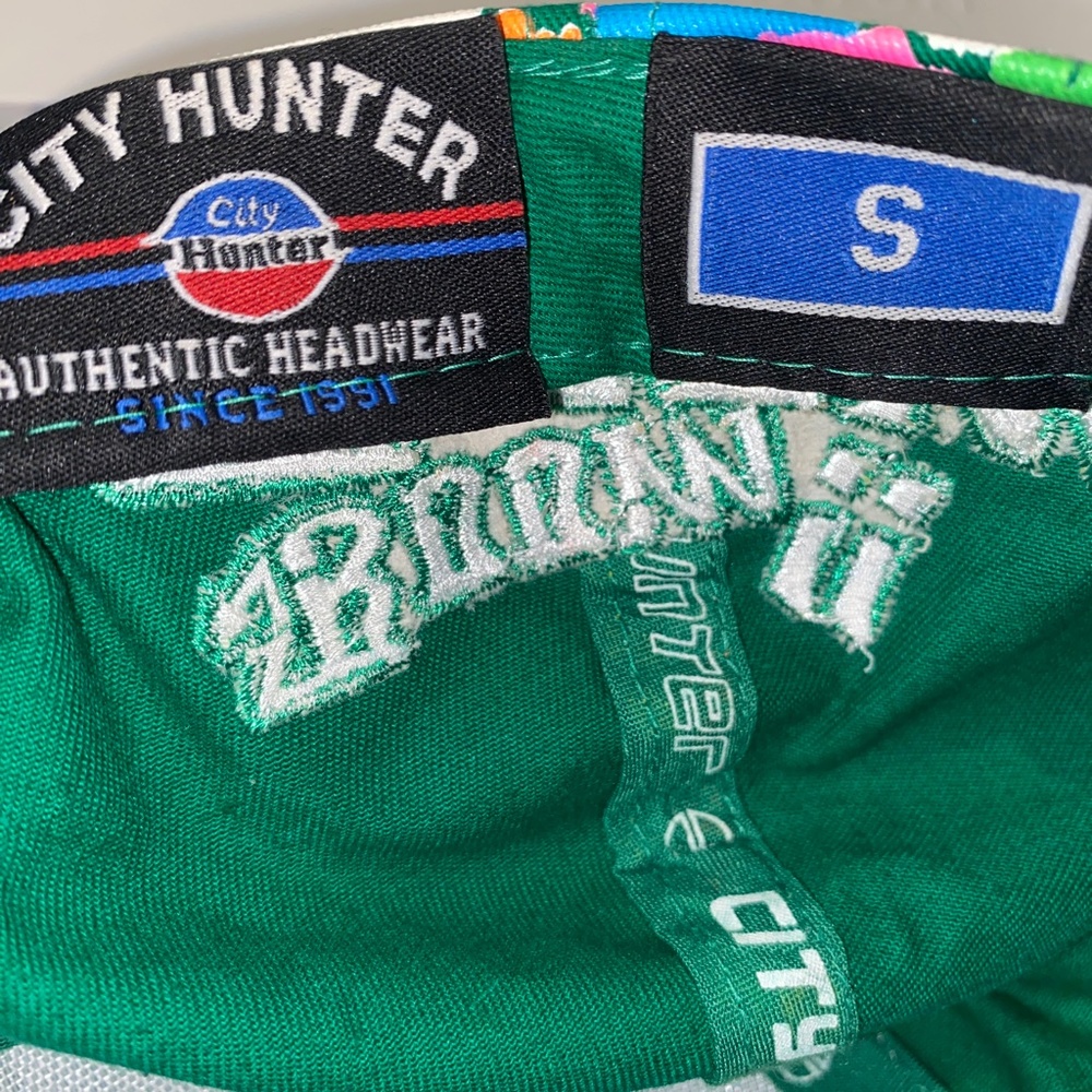 Boom Boom City Hunter Glow in the Dark Y2K 90's vibe Hat - Picture 4 of 4